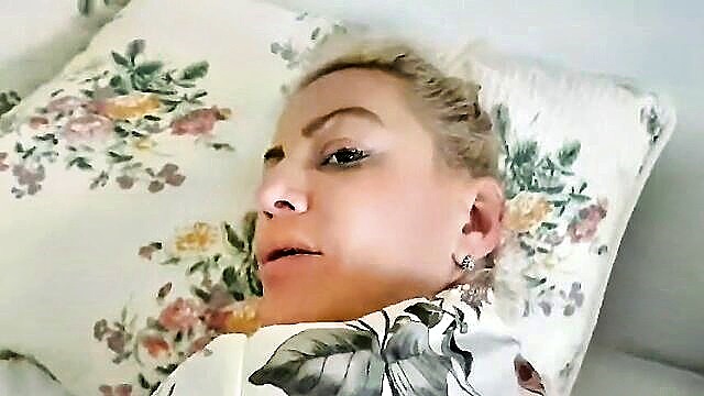 In this tantalizing preview, a stunning stepmom and her handsome stepson share a taboo morning encounter, indulging in a steamy HD video featuring a sensual handjob and a breathtaking blowjob.