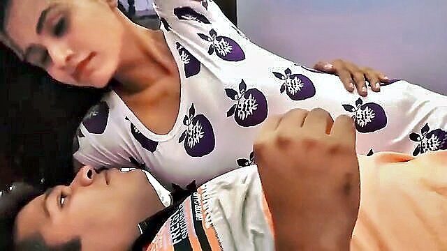 romantic, indian, brunette - indian beauty indulges in romantic navel and belly play
