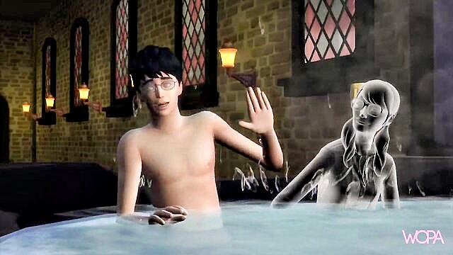 animation, hentai, animated - harry potter sex scene