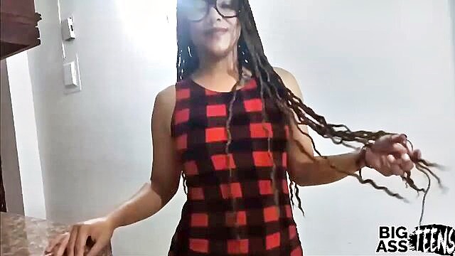 slutty neighbor gets rough pounding and creampie in hd : Her big ass