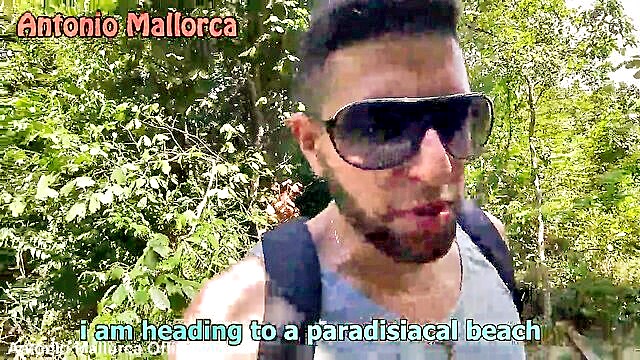 Antonio Mallorca - wild beach encounter with a skinny thai babe