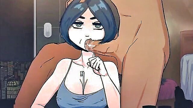 In this 1080p HD animation, time is paused as cartoonish monsters engage in a surreal encounter. Free porn video.