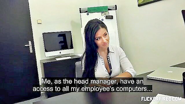 Alex Black - busty secretarys ultimatum fuck me or get fired xxx hd full video Cums