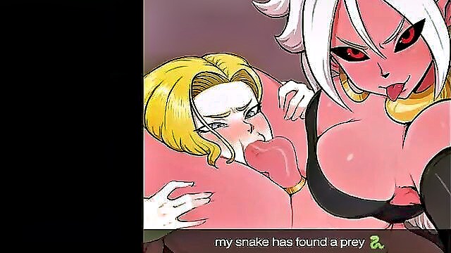 dragon ball z animated sex scene with majin twenty one : Milf