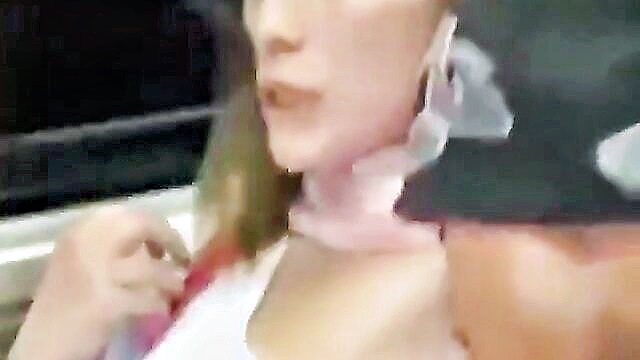 wild ride japanese amateur couples explore bus and car sex : ama