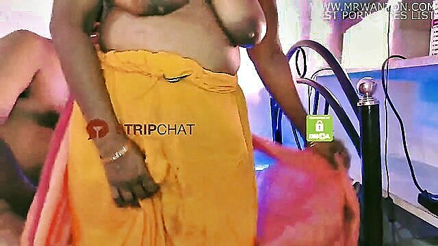 Desi couple bares it all for a sensual show, featuring tit-illating foreplay and intense action.