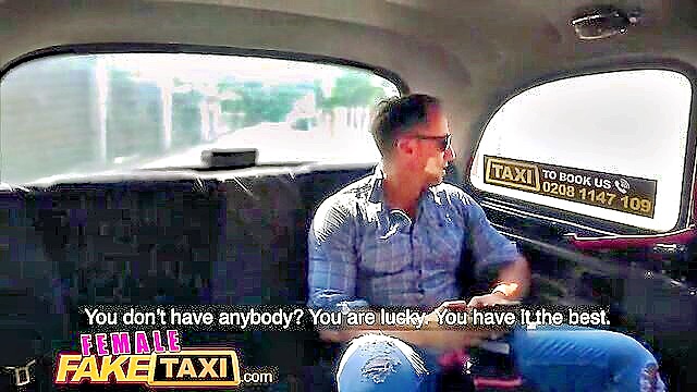 Ridge - sweaty female taxi driver gets horny with customer Female Fake Taxi