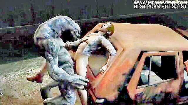 monster 3d, monster, cartoon - monstrous 3d cartoon cock bulges to life