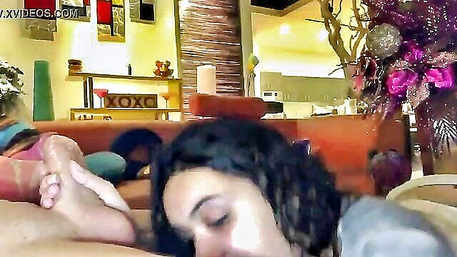homemade, cum, blowjob - wild ride with a face cumming babe in homemade video
