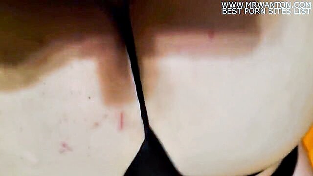 my wife pleases me with strapon and oral sex in hd : Doggy