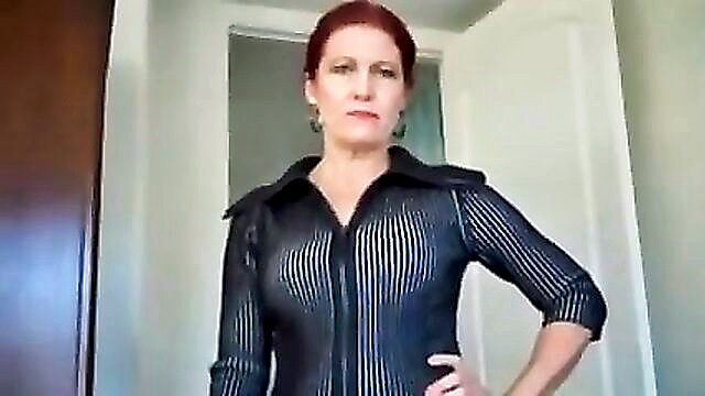 redhead milf dominates son with big boobs : Ts