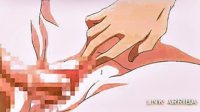cartoon, hentai, tattoo - sexy tattooed babe gets wild on beach in hot hentai