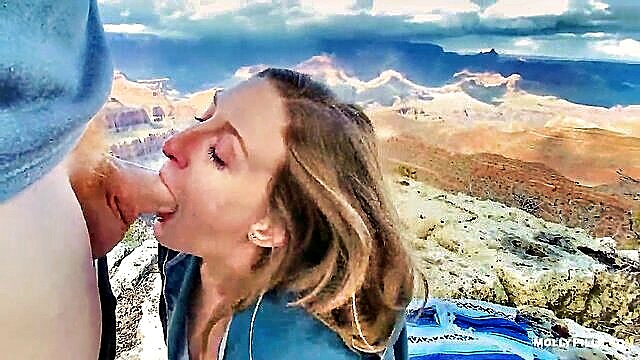 Molly Pills, GRAND - epic grand canyon adventure with molly pills and public creampie Pawg
