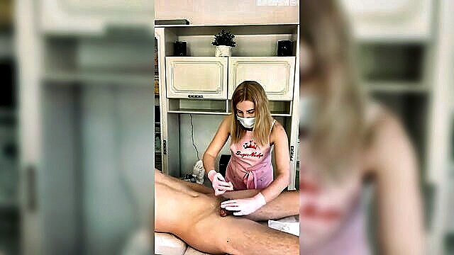 SugarNadya - sugarnadyas steamy wax session hot sexy milf SugarNadya