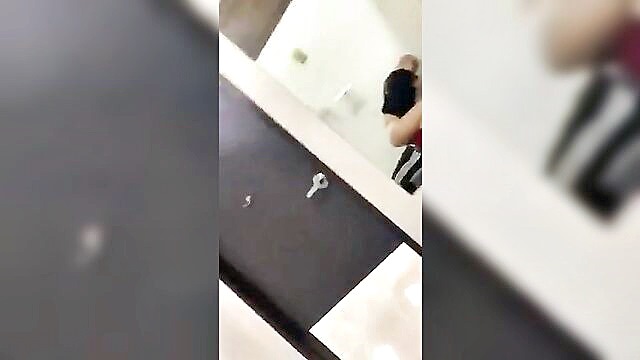 changing room, cowgirl, latina - sexy latina thot rides in mall dressing room