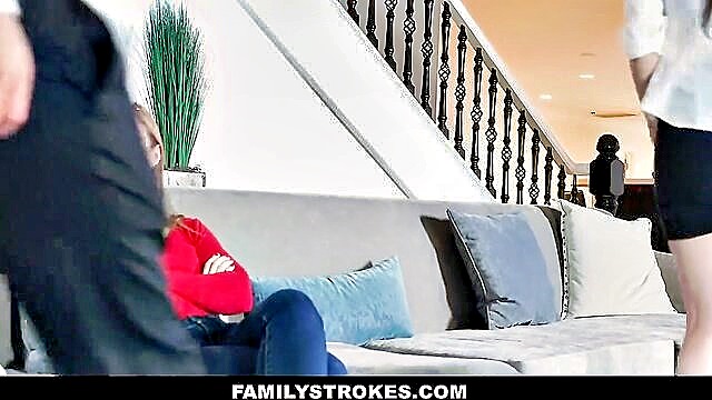 Gracie May Green - therapy turns into taboo step siblings sex session Family Strokes