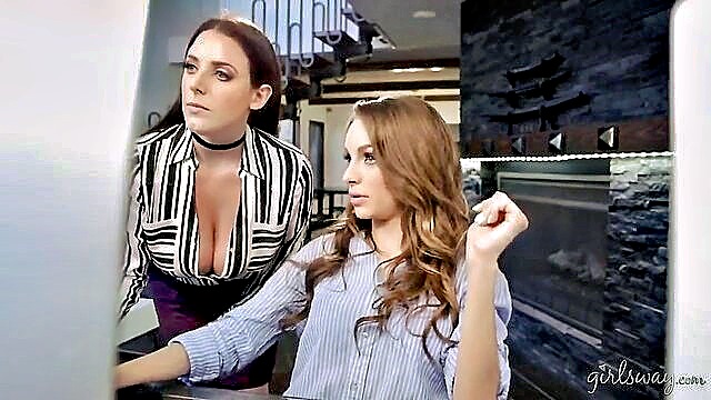 Sensual Asian Kazumi joins pornstar Angela White and Johnny Sins for a steamy threesome on www.porn videos.com.