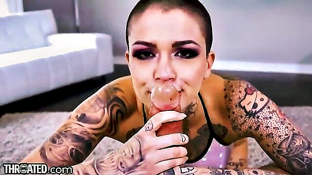 Leigh Raven - wild ride with tattooed babe leigh raven and intense facial cumshot BlowPass Official