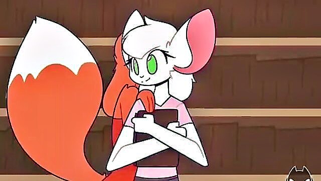 furry porn video futanari copulates in library : Futanari