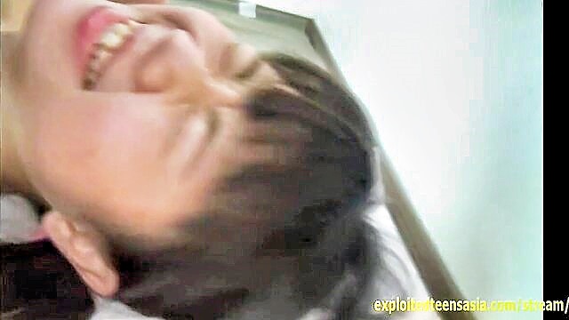 jav amateur ries uncensored scene with diverse positions and a big round ass : Exploited Teen Asia