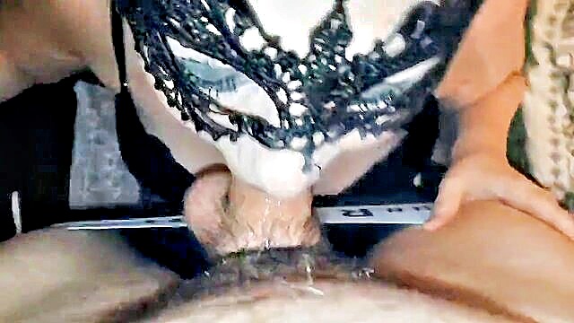 British MILF indulges in deepthroating a European stud\'s big dick in lockdown, creating a new sexy HD video.