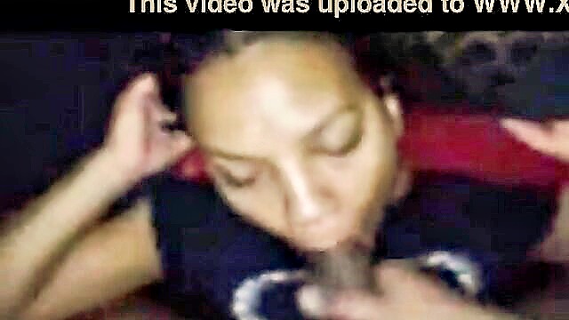ebony amateur sucks and swallows cum in texas : ama