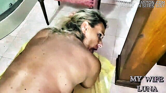 ass, wife, fetish - hindi xxx videos hd italian milf lunas intense ride and anal creampie