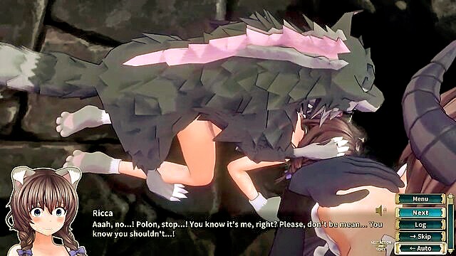 gallery, ryona, hentai - experience the thrilling conclusion of a 3d hentai game in this ricca video