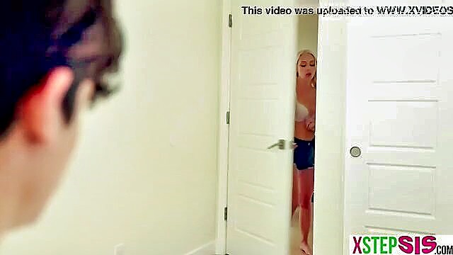 Angry teen Braylin Bailey indulges in a taboo encounter, giving her stepbrother a passionate blowjob before getting fucked.