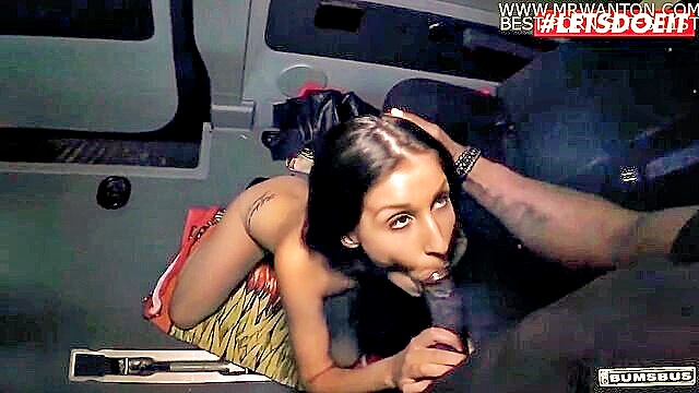 Coco Kiss - shy german teen coco kiss gets pounded by bbc Bums Bus