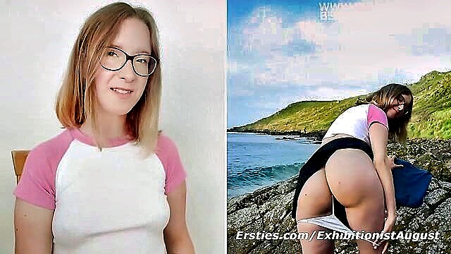 Amelia - german teen amelia bs daring outdoor solo exhibition Ersties