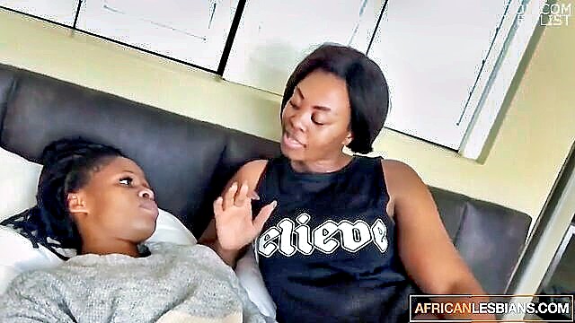 busty black lesbians engage in homemade anal and tit play : Babes
