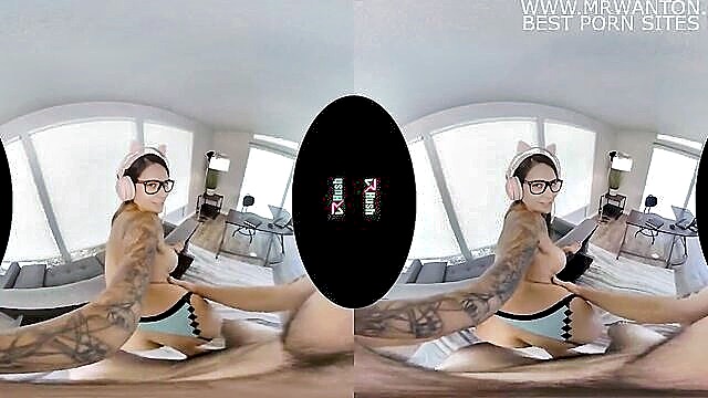 Alexis Zara, Alexis - vrhush alexis zaras steam turns into wild hd couple play VRHush