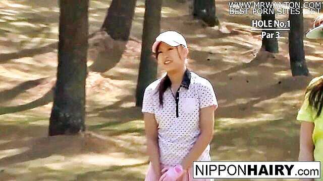 japanese teens trimmed pink pussy gets pounded outdoors : Nippon Hairy