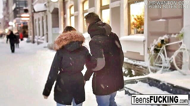 porn videos of teen brunette warming up on cold day : Teens Fucking