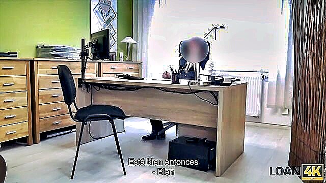 russian cutie mounts agents cock in office xxxcom hd : Loan 4K