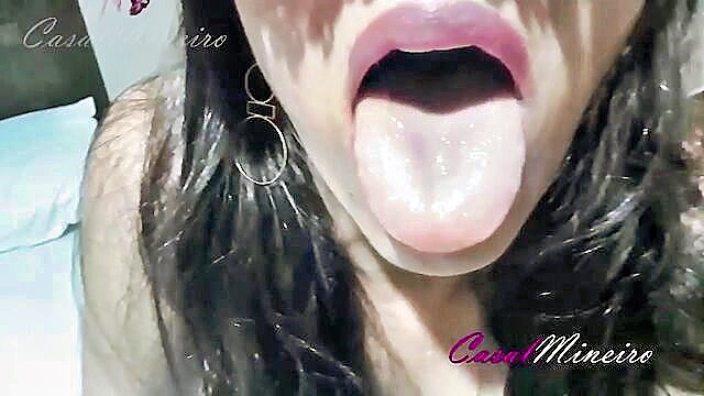 taste the forbidden fruit of anal to mouth with a hot couple : ama