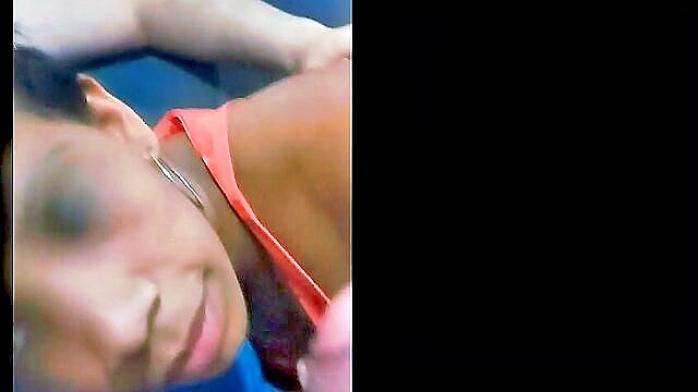 dick suck, sucking, latina - tv watching turns into a steamy dick sucking session with a sultry latina