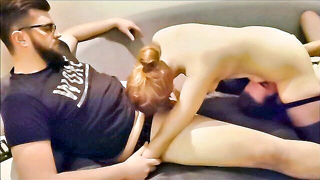 Ts - redhead engages in a steamy threesome with a stranger Ts