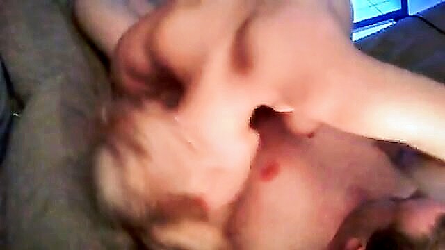 sensual german wife initiates hot and wet handjob session : Doggy