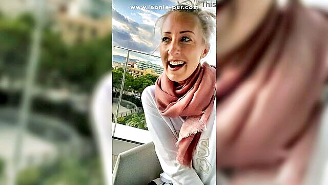 masturbate, public, outside - public hotel orgasm   german amateur blonde fingering