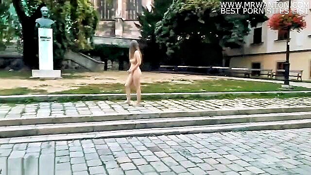 beautiful girl, public porn, hd porn - girl naked in public xxx