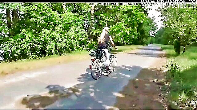 Iris sheds her clothes while riding an electric bike in this enticing HD preview, promising a steamy HD porn experience on xhamster. xxxbp