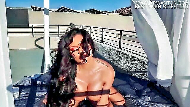 Xxx - outdoor erotica hot couples enjoying patio sex in hd