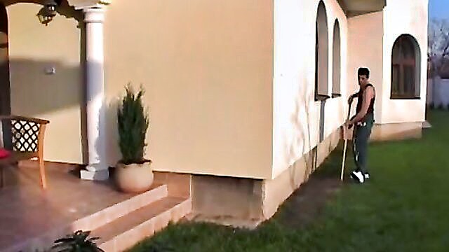 Kamil Klein - sexy video xxx busty french wife enjoys anal pleasure with gardener Ts