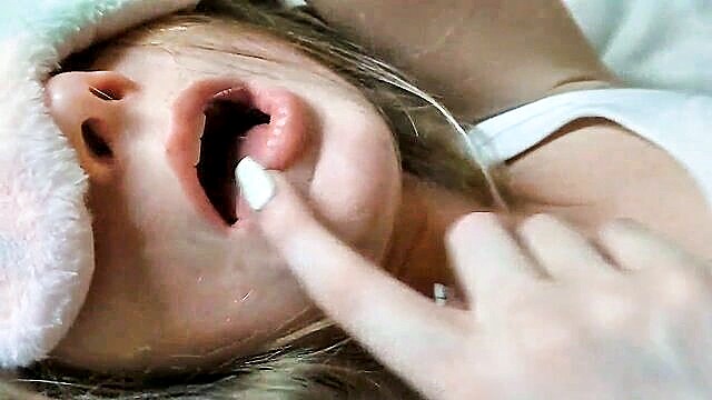 sucking, skinny, teen - school girl graceys fun sized tits and tight pussy