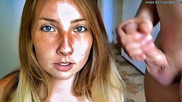 Lena Paul - brunette beauty gives a sensual blowjob and talks dirty in german