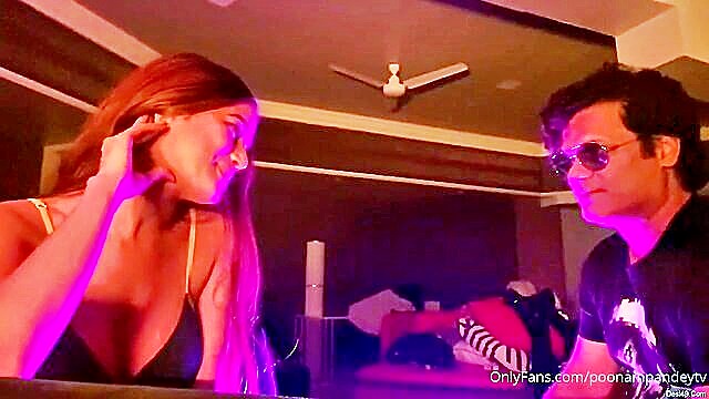 Poonam Pandey - indian beauty gives a mind blowing blowjob to her husband on xxxcom