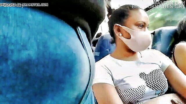 pick up, flashing, amateur - married womans lustful stare leads to public cock craving