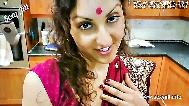 cumshot, hardcore, teen - indian sister in laws affair caught in pov family sex video